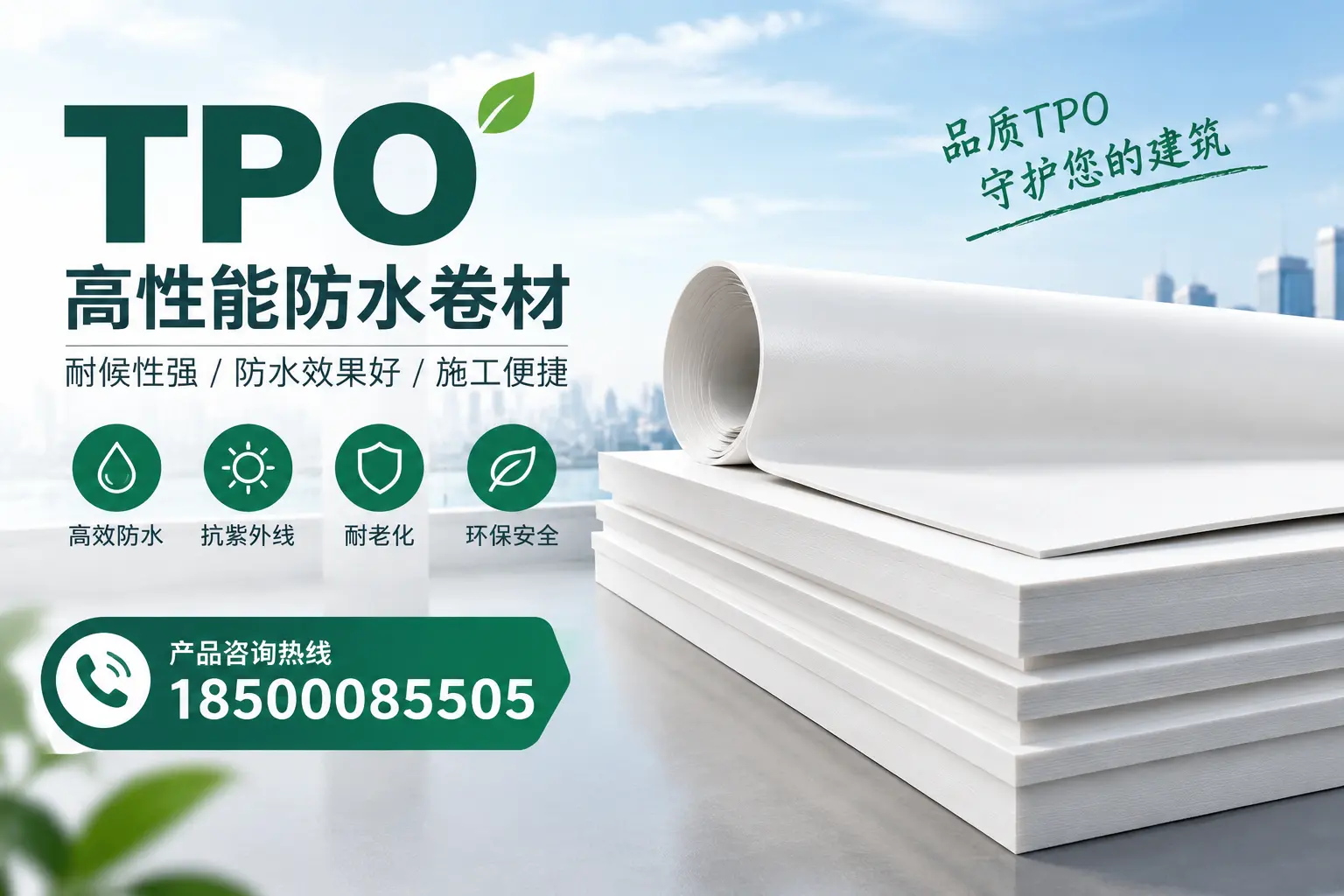 选择tpo材料时的注意事项,避免丽水企业常见误区